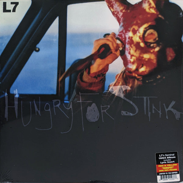 L7 - Hungry For Stink (Red & Yellow Swirl Vinyl)