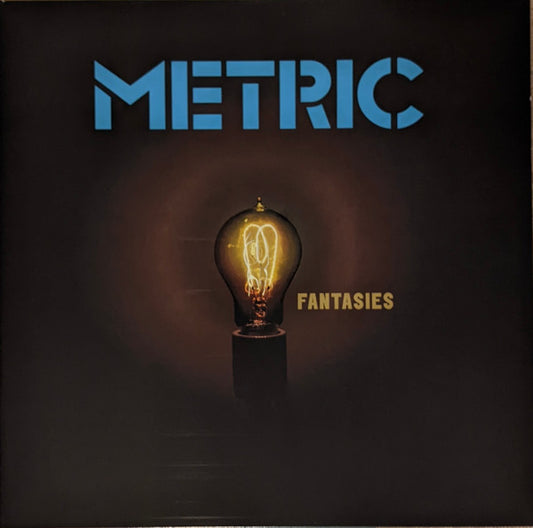 Metric - Fantasies (15th Anniversary Edition Clear with Black Splatter Vinyl)